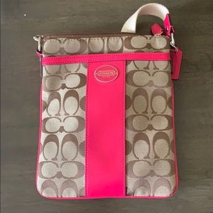 Coach cross body bag